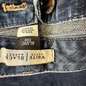 White House Black Market Indigo Denim Jeans - Blue
